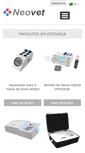Mobile Screenshot of neovet.com.br