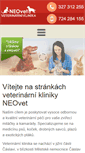 Mobile Screenshot of neovet.cz